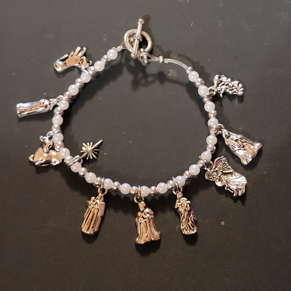 Nativity Charm Bracelet